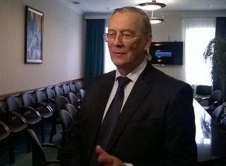 Директор ОИЯИ академик Виктор Матвеев считает очень важным визит в Дубну президента INFN