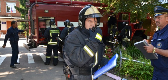 Пожарная охрана России отметила 375 лет службы стране